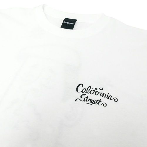 CALIFORNIA STREET T-SHIRT カリフォルニアストリート Tシャツ HUNTING by ESOW WHITE スケートボード スケボー 03