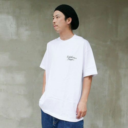 CALIFORNIA STREET T-SHIRT カリフォルニアストリート Tシャツ HUNTING by ESOW WHITE スケートボード スケボー 05