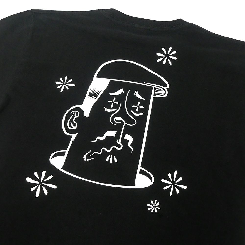 CALIFORNIA STREET T-SHIRT カリフォルニアストリート Tシャツ HUNTING by ESOW BLACK スケートボード スケボー 02