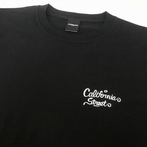 CALIFORNIA STREET T-SHIRT カリフォルニアストリート Tシャツ HUNTING by ESOW BLACK スケートボード スケボー 03
