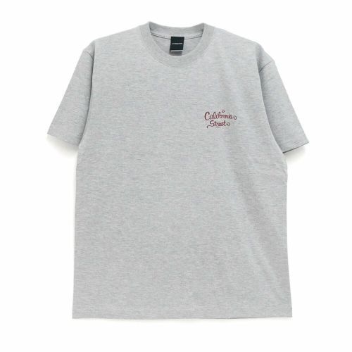 CALIFORNIA STREET T-SHIRT カリフォルニアストリート Tシャツ HUNTING by ESOW GREY スケートボード スケボー 01