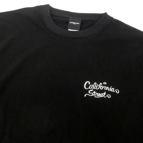 CALIFORNIA STREET LONG SLEEVE カリフォルニアストリート ロングスリーブTシャツ HUNTING by ESOW BLACK スケートボード スケボー 03