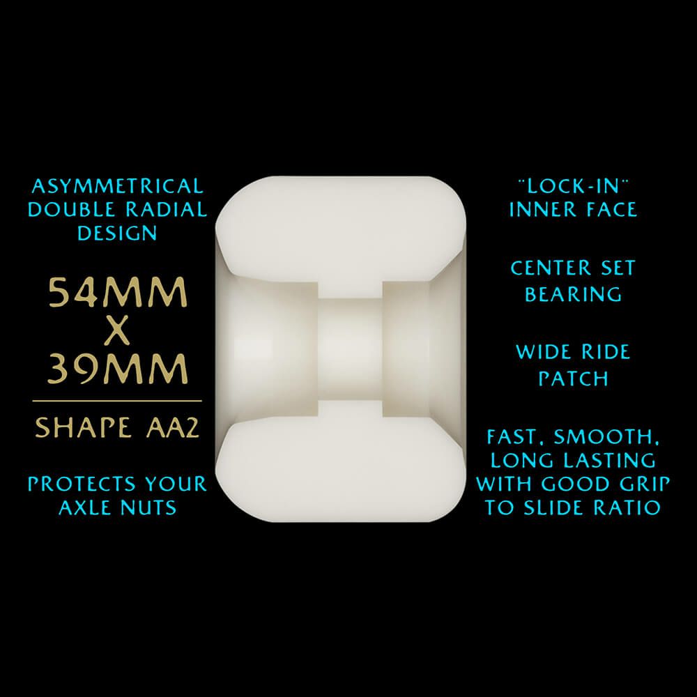 POWELL PERALTA WHEEL パウエルペラルタ ウィール DRAGON FORMULA（DF）97A AA2 NANO RATS 54mm x 39mm スケートボード スケボー 3