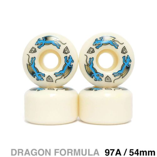 POWELL PERALTA WHEEL パウエルペラルタ ウィール DRAGON FORMULA（DF）97A AV4 NANO RATS 54mm x 34mm スケートボード スケボー 1