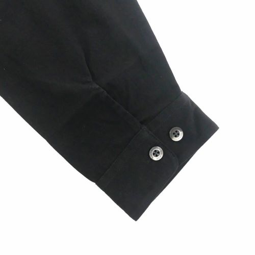 TIGHTBOOTH（TBPR） LONG SLEEVE タイトブース 長袖シャツ TBPR x DELUXE TBPR x DELUX FLANNEL SKIPPER SHIRT BLACK スケートボード スケボー 3