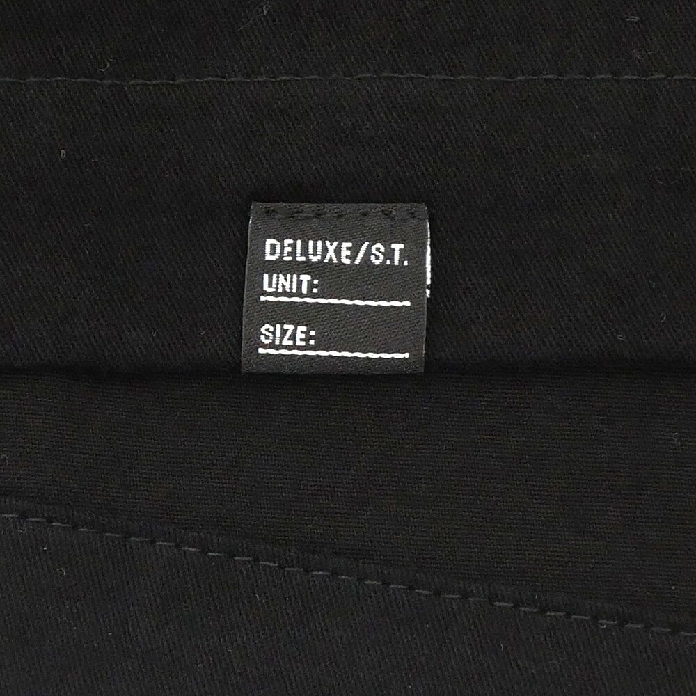 TIGHTBOOTH（TBPR） LONG SLEEVE タイトブース 長袖シャツ TBPR x DELUXE TBPR x DELUX FLANNEL SKIPPER SHIRT BLACK スケートボード スケボー 4