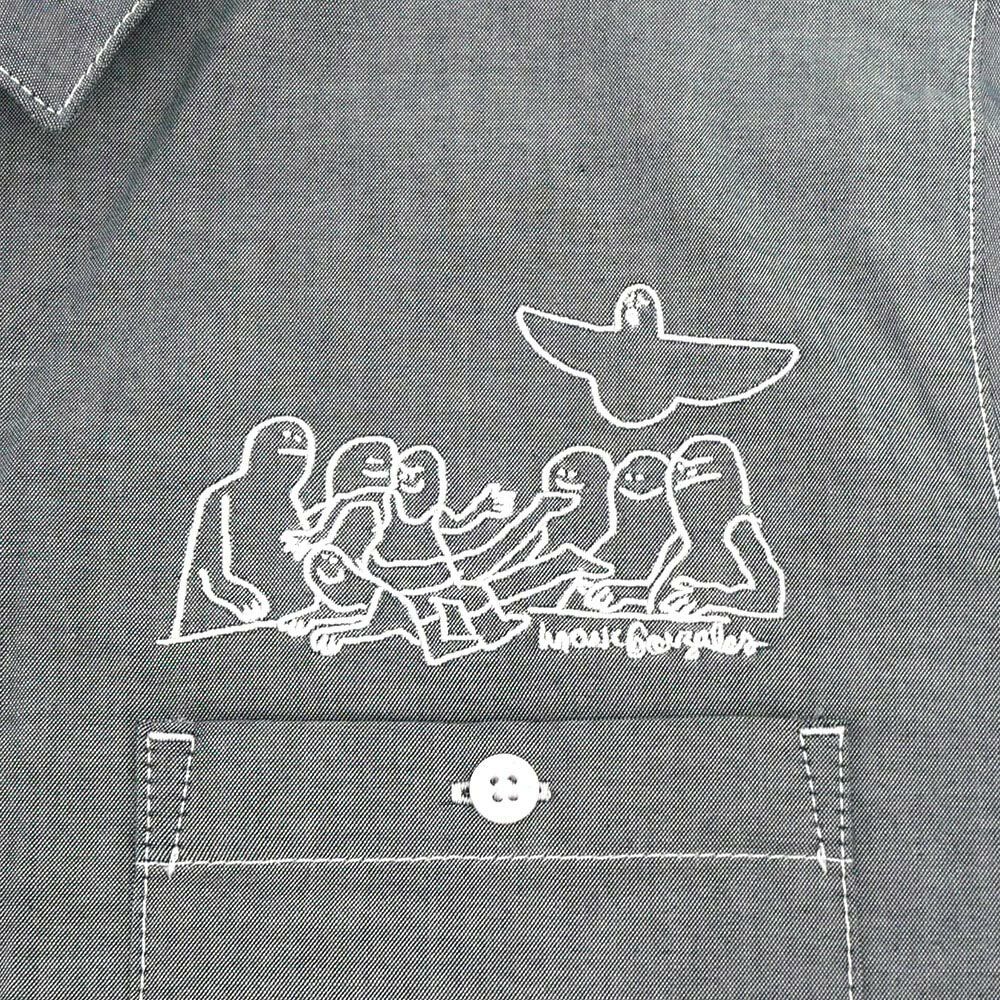 ADIDAS SKATEBOARDING LONG SLEEVE アディダススケートボーディング 長袖シャツ GONZALES BUTTON UP AURORA IVY スケートボード スケボー 2