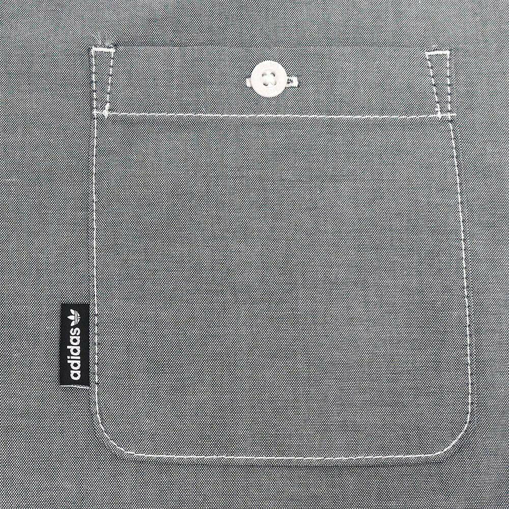 ADIDAS SKATEBOARDING LONG SLEEVE アディダススケートボーディング 長袖シャツ GONZALES BUTTON UP AURORA IVY スケートボード スケボー 3