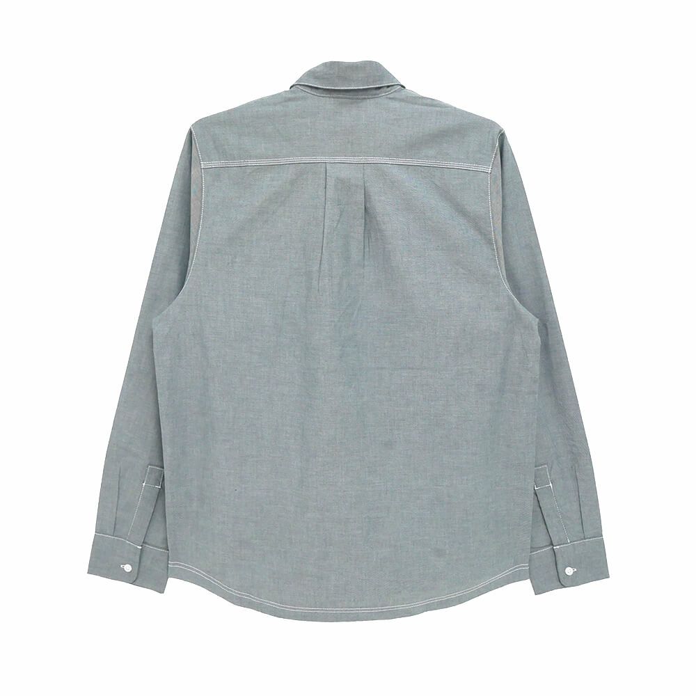 ADIDAS SKATEBOARDING LONG SLEEVE アディダススケートボーディング 長袖シャツ GONZALES BUTTON UP AURORA IVY スケートボード スケボー 5