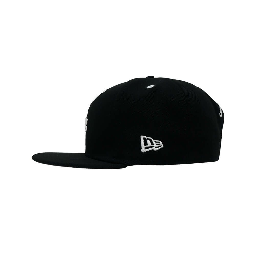 CHAOS FISHING CLUB CAP カオスフィッシングクラブ キャップ LOGO (NEW ERA) BLACK スケートボード スケボー 2