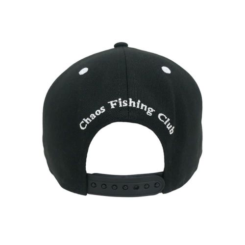 CHAOS FISHING CLUB CAP カオスフィッシングクラブ キャップ LOGO (NEW ERA) BLACK スケートボード スケボー 4