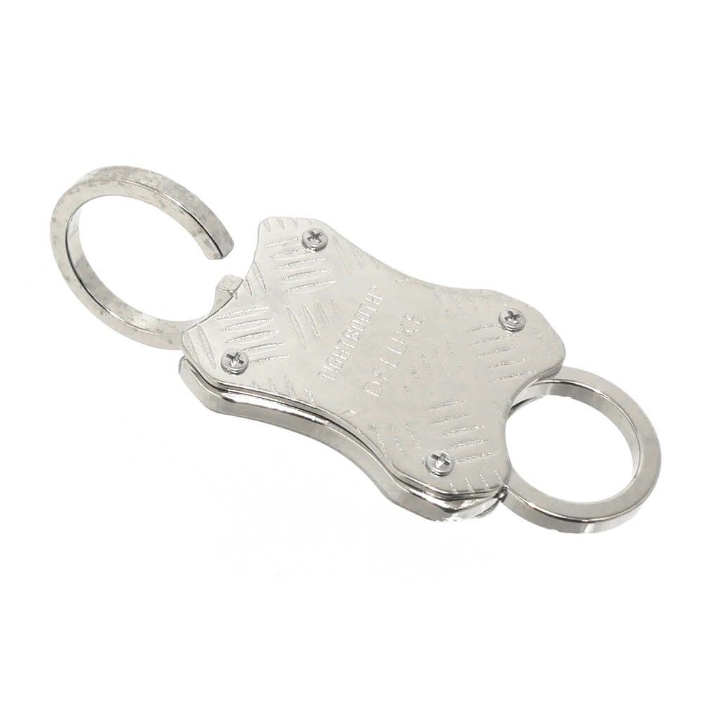 TIGHTBOOTH（TBPR）KEYHOLDER タイトブース キーホルダー TIGHTBOOTH x DELUXE CHECKER PLATE CARABINER NICKEL スケートボード スケボー 2