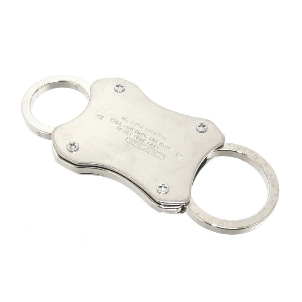 TIGHTBOOTH（TBPR）KEYHOLDER タイトブース キーホルダー TIGHTBOOTH x DELUXE CHECKER PLATE CARABINER NICKEL スケートボード スケボー 4