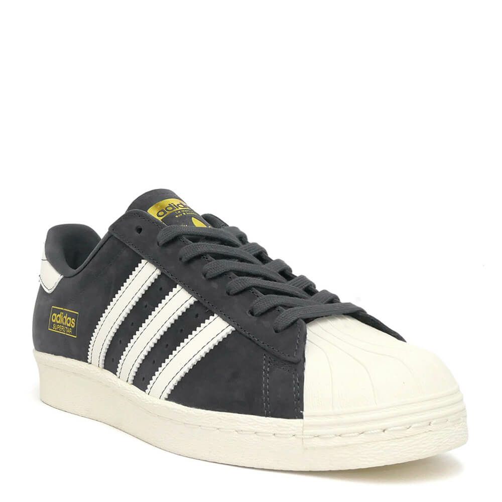 ADIDAS SKATEBOARDING SHOES アディダススケートボーディング シューズ スニーカー SUPERSTAR 80 ADV AURORA ONIX/CHALK WHITE HQ9289 スケートボード スケボー 1