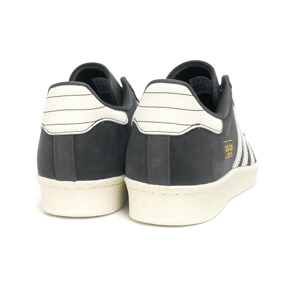 ADIDAS SKATEBOARDING SHOES アディダススケートボーディング シューズ スニーカー SUPERSTAR 80 ADV AURORA ONIX/CHALK WHITE HQ9289 スケートボード スケボー 3