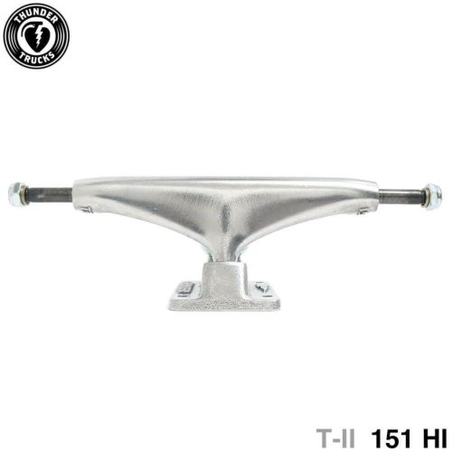 THUNDER TRUCK サンダー トラック T-II 151 HI シルバー スケートボード スケボー 1
