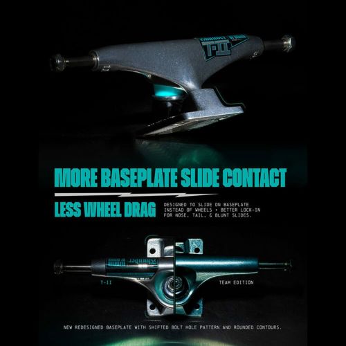 THUNDER TRUCK サンダー トラック T-II 151 HI シルバー スケートボード スケボー 9