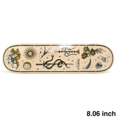 REAL DECK リアル デッキ KYLE WALKE ENGRAVED 8.06 スケートボード スケボー 1