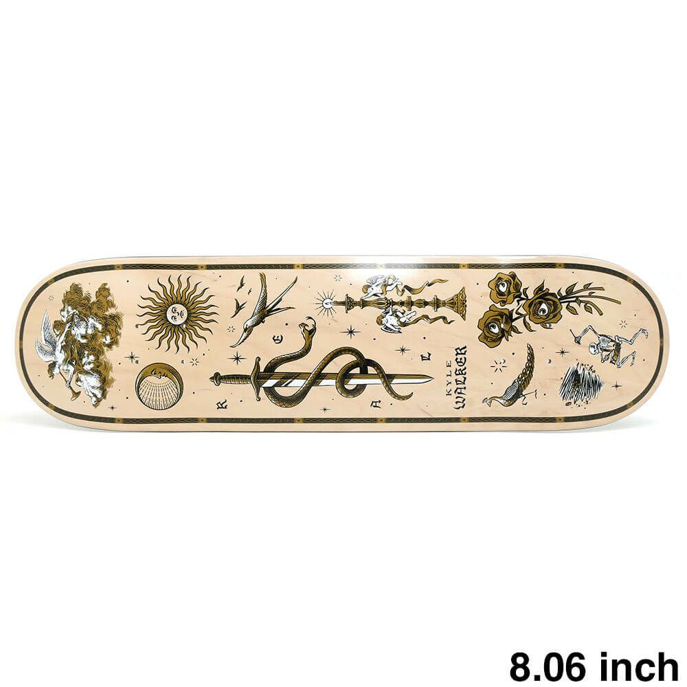 REAL DECK リアル デッキ KYLE WALKE ENGRAVED 8.06 スケートボード スケボー 1