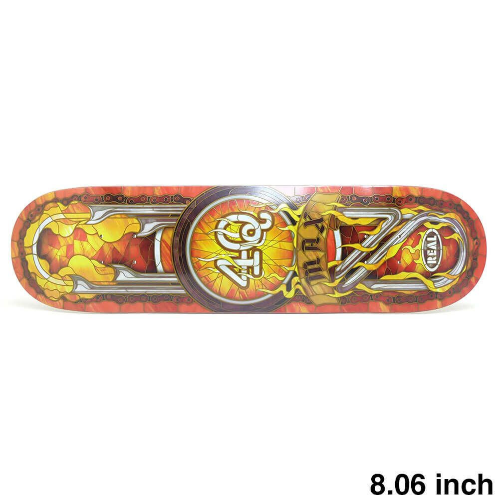 REAL DECK リアル デッキ MAX SCHAFF 4Q CATHEDRAL 9.1 EGG SHAPE