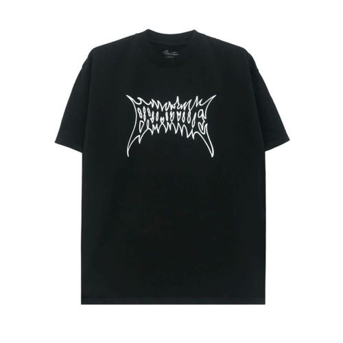 PRIMITIVE T-SHIRT プリミティブ Tシャツ THREAT HW BLACK スケートボード スケボー 