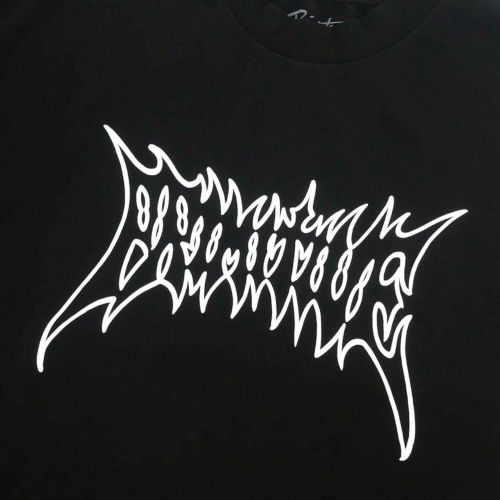 PRIMITIVE T-SHIRT プリミティブ Tシャツ THREAT HW BLACK スケートボード スケボー 1