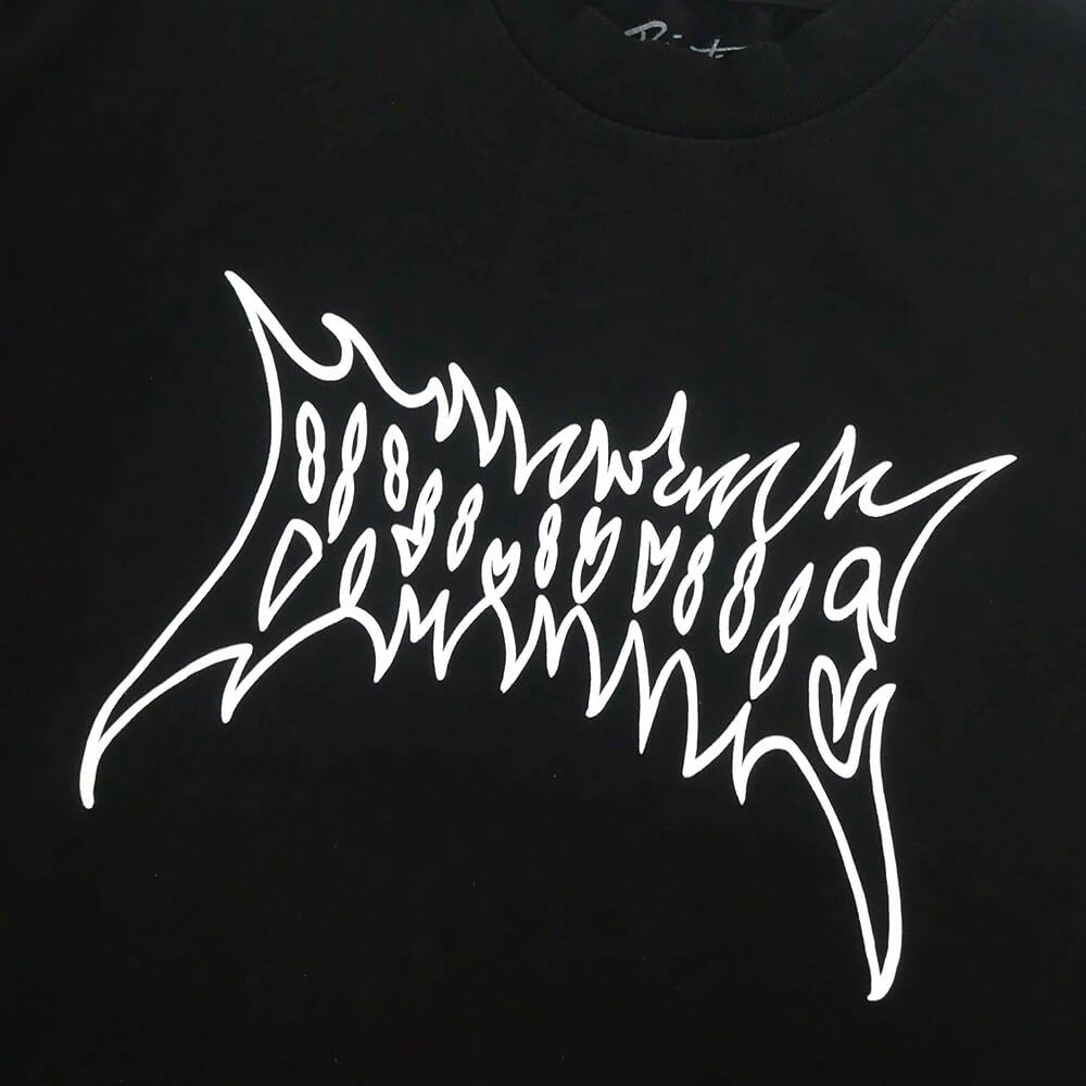 PRIMITIVE T-SHIRT プリミティブ Tシャツ THREAT HW BLACK スケートボード スケボー 1