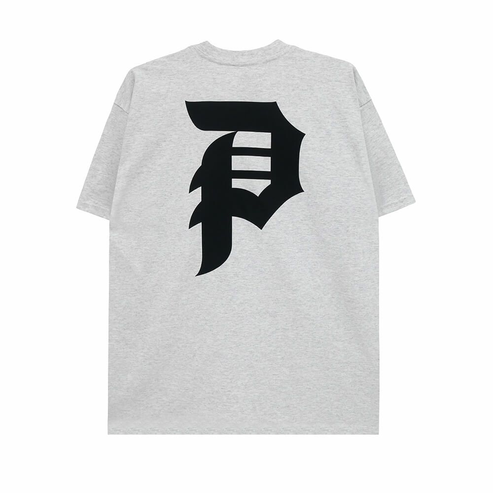 PRIMITIVE T-SHIRT プリミティブ Tシャツ DIRTY P HW GREY スケートボード スケボー 