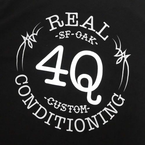 REAL T-SHIRT リアル Tシャツ 4Q BLACK スケートボード スケボー 3