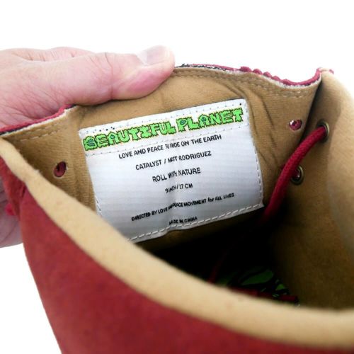 BEAUTIFUL PLANET SHOES ビューティフルプラネット シューズ スニーカー CATALYST BRICK/GUM スケートボード スケボー 08