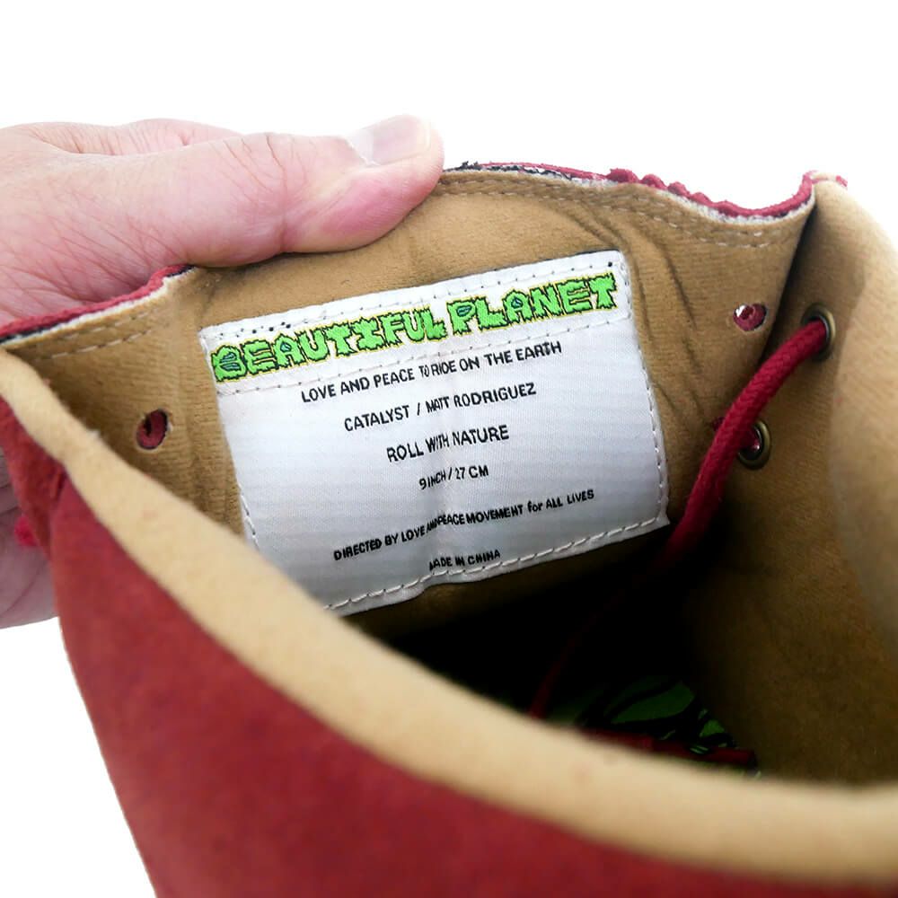 BEAUTIFUL PLANET SHOES ビューティフルプラネット シューズ スニーカー CATALYST BRICK/GUM スケートボード スケボー 08