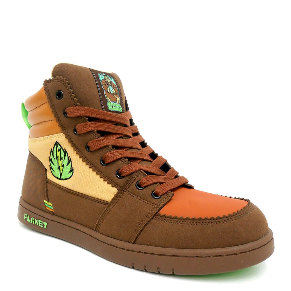 BEAUTIFUL PLANET SHOES ビューティフルプラネット シューズ スニーカー SACRED TRAIL BROWN スケートボード スケボー