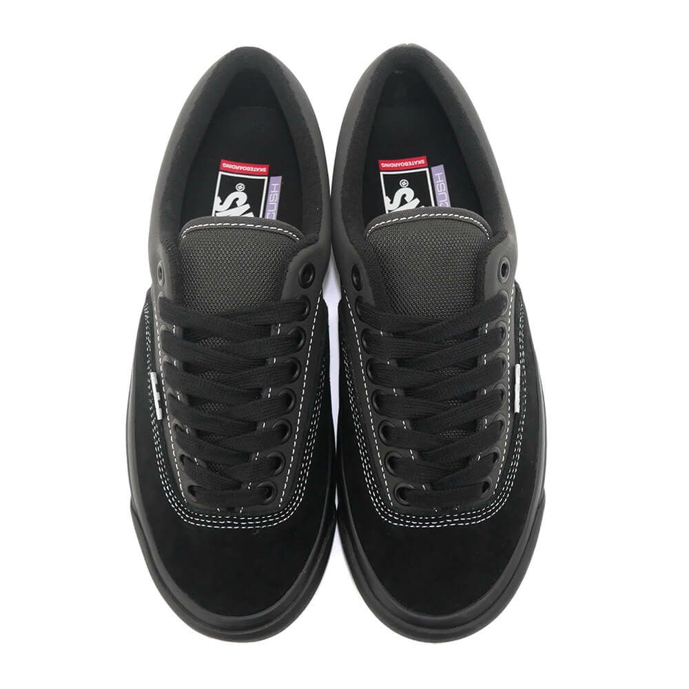 VANS SHOES バンズ シューズ スニーカー SKATE ERA STUB BLACK/BLACK（US企画） スケートボード スケボー　2