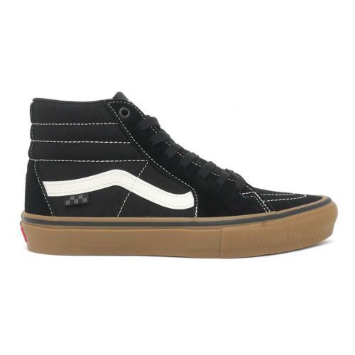VANS SHOES バンズ シューズ スニーカー スケートハイ SKATE SK8 HI BLACK/WHITE/GUM（US企画） スケートボード スケボー 4