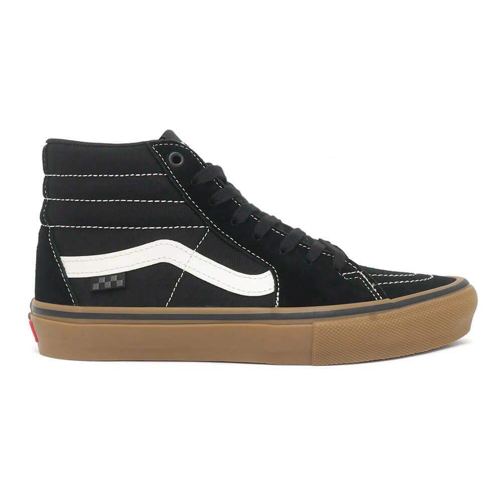 VANS SHOES バンズ シューズ スニーカー スケートハイ SKATE SK8 HI BLACK/WHITE/GUM（US企画） スケートボード スケボー 4