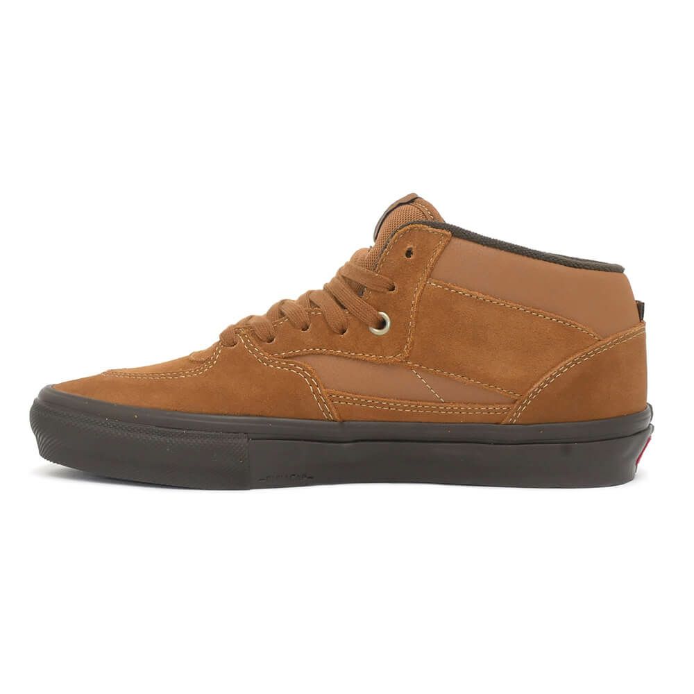 VANS SHOES バンズ シューズ スニーカー ハーフキャブ SKATE HALF CAB GOLDEN BROWN/GUM（US企画） スケートボード スケボー 5
