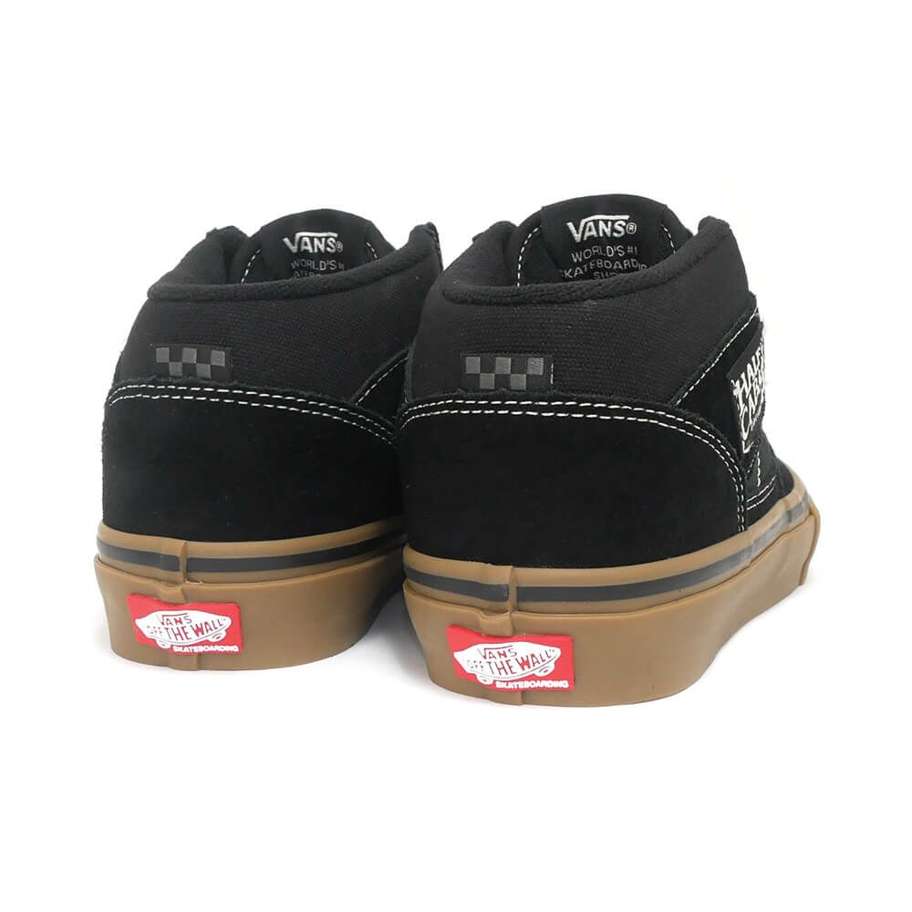VANS SHOES バンズ シューズ スニーカー ハーフキャブ SKATE HALF CAB BLACK/GUM/WHITE（US企画） スケートボード スケボー 3