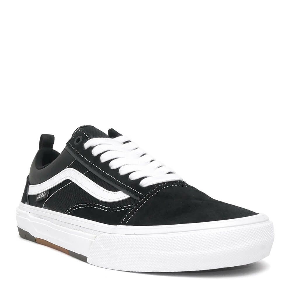 VANS SHOES バンズ シューズ スニーカー ハーフキャブ SKATE OLD SKOOL WAFFLECUP BLACK/WHITE（US企画） スケートボード スケボー 1