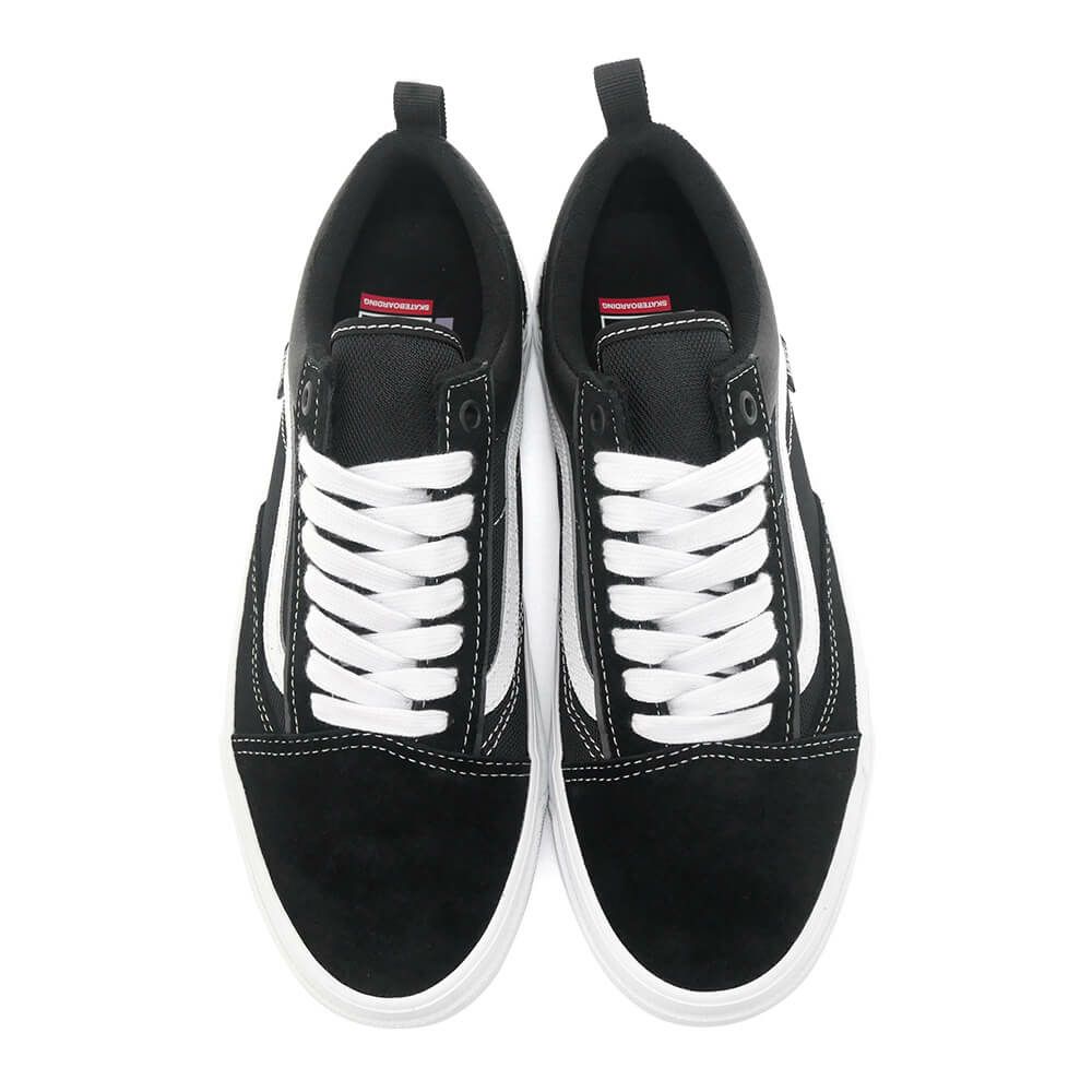 VANS SHOES バンズ シューズ スニーカー ハーフキャブ SKATE OLD SKOOL WAFFLECUP BLACK/WHITE（US企画） スケートボード スケボー 2