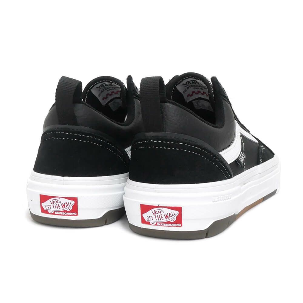 VANS SHOES バンズ シューズ スニーカー ハーフキャブ SKATE OLD SKOOL WAFFLECUP BLACK/WHITE（US企画） スケートボード スケボー 3