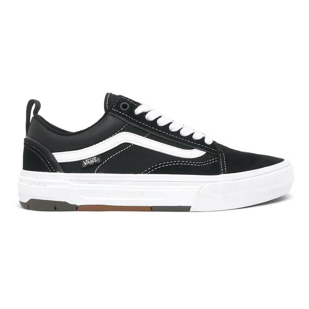 VANS SHOES バンズ シューズ スニーカー ハーフキャブ SKATE OLD SKOOL WAFFLECUP BLACK/WHITE（US企画） スケートボード スケボー 4
