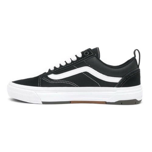 VANS SHOES バンズ シューズ スニーカー ハーフキャブ SKATE OLD SKOOL WAFFLECUP BLACK/WHITE（US企画） スケートボード スケボー 5