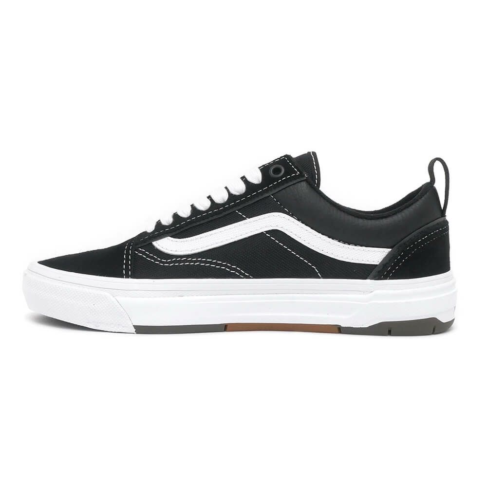 VANS SHOES バンズ シューズ スニーカー ハーフキャブ SKATE OLD SKOOL WAFFLECUP BLACK/WHITE（US企画） スケートボード スケボー 5