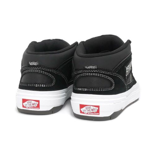 VANS SHOES バンズ シューズ スニーカー ハーフキャブ SKATE HALF CAB WAFFLECUP BLACK/WHITE（US企画） スケートボード スケボー 3