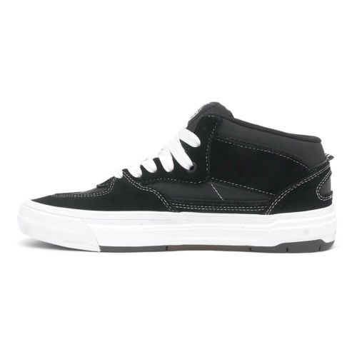 VANS SHOES バンズ シューズ スニーカー ハーフキャブ SKATE HALF CAB WAFFLECUP BLACK/WHITE（US企画） スケートボード スケボー 5
