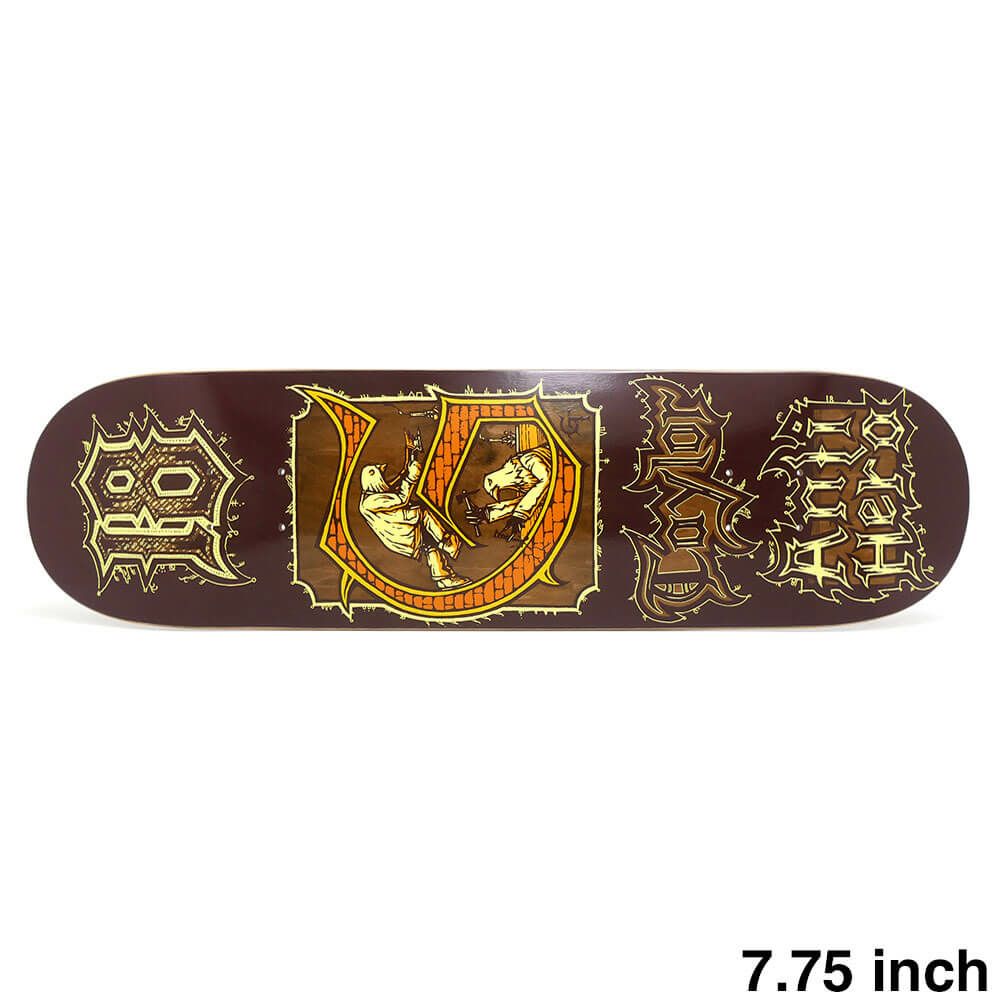 ANTIHERO DECK アンチヒーロー デッキ GRANT TAYLOR MEDIEVAL BROWN STAIN 7.75 スケートボード スケボー 1