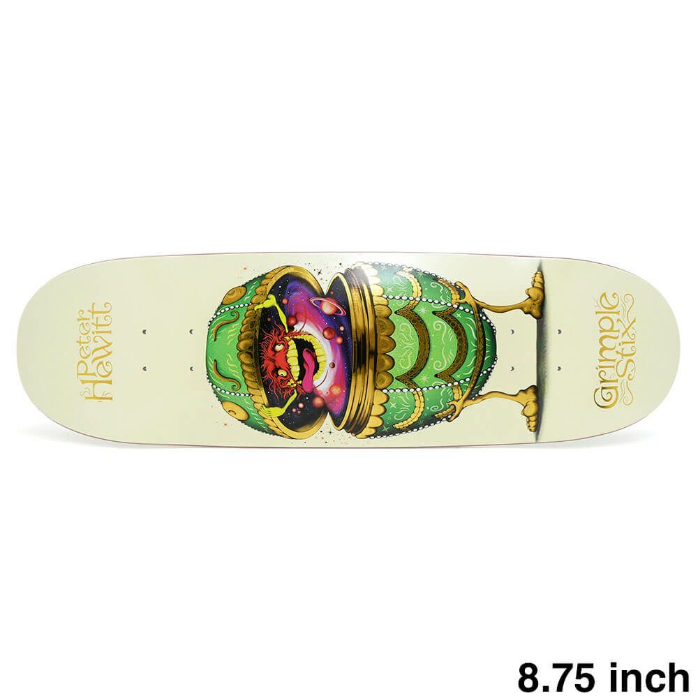 ANTIHERO DECK アンチヒーロー デッキ PETER HEWITT GRIMPLESTIX FABRAGE EGGS 8.75 スケートボード スケボー 1