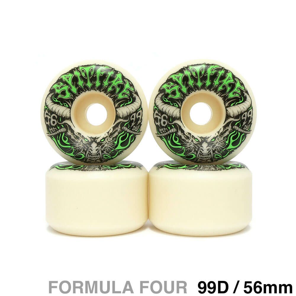 SPITFIRE WHEEL スピットファイヤー ウィール FORMULA FOUR（F4）99D CONICAL FULL DEMON REDUX 56mm スケートボード スケボー 1