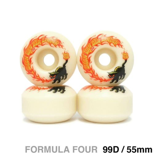 SPITFIRE WHEEL スピットファイヤー ウィール FORMULA FOUR（F4）99D CLASSIC DAAN VAN DER LINDEN PYROCAT 55mm スケートボード スケボー 1