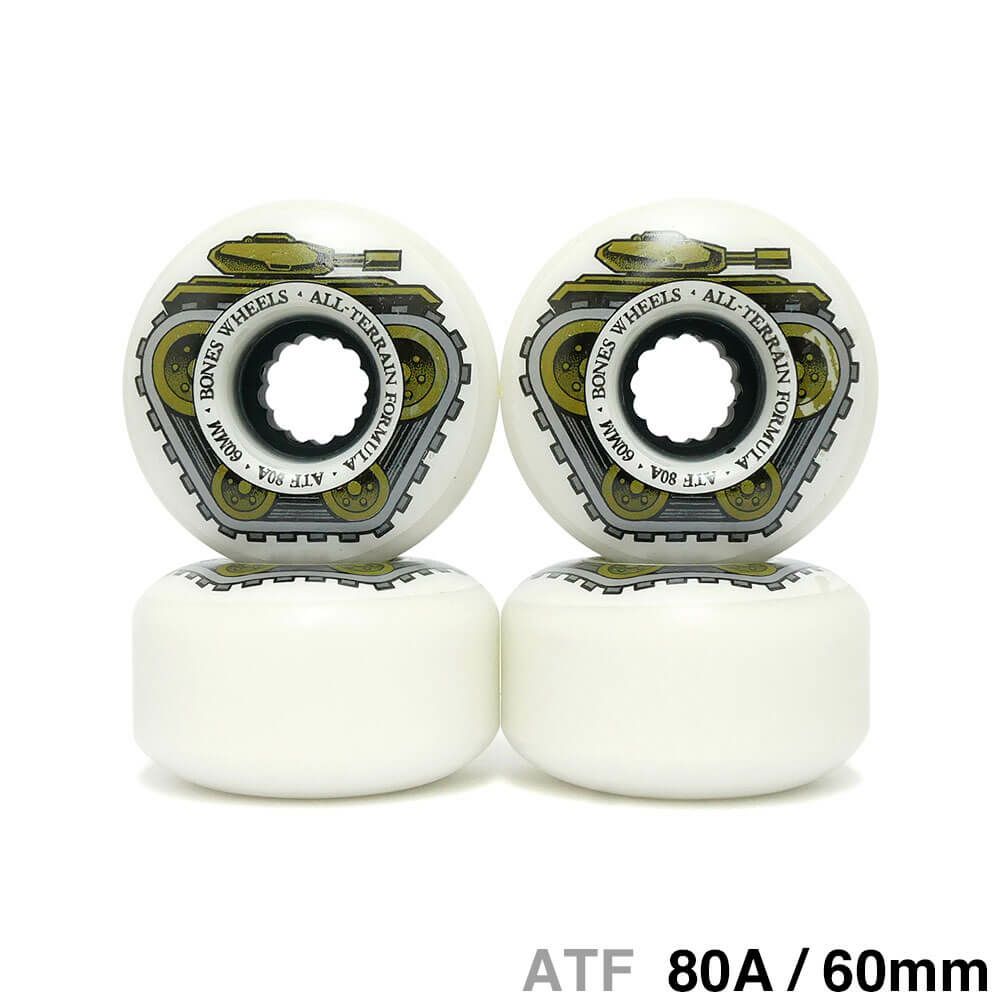 BONES WHEEL ボーンズ ソフトウィール（クルーザー）ATF ALL TANK（80A）60mm スケートボード スケボー 1